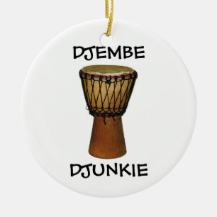 DJEMBE #2 kerstversiering Keramisch Ornament