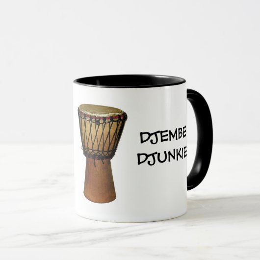 DJEMBE DJUNKIE mok (Voorkant rechts)