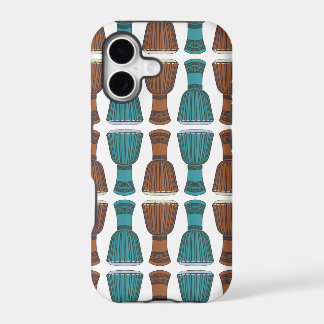 Djembe Drum Pattern Hoesje-Mate iPhone 5 Hoesje