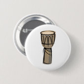 djembe drum ronde button 5,7 cm (Voorkant /achterkant)