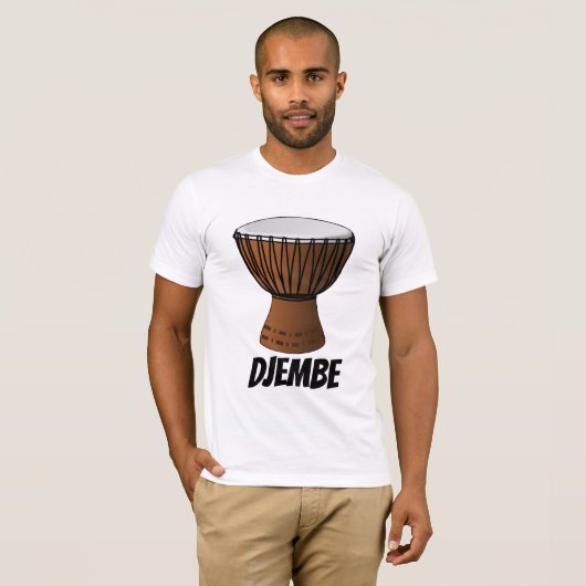 DJEMBE DRUM T-SHIRTS (Voorkant volledig)