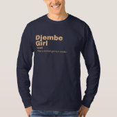 Djembe Girl - Djembe T-shirt (Voorkant)