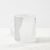 Djembe-Mok Matglas Koffiemok (Voorkant links)