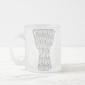 Djembe-Mok Matglas Koffiemok (Links)