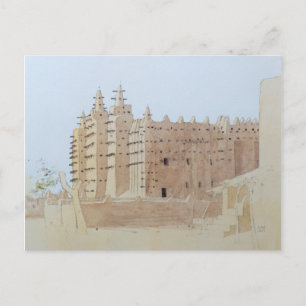 Djenne 2 briefkaart