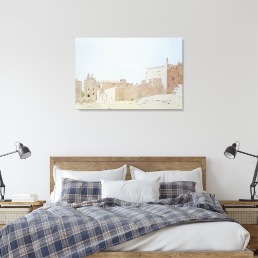 Djenne Canvas Afdruk (Insitu (Slaapkamer))