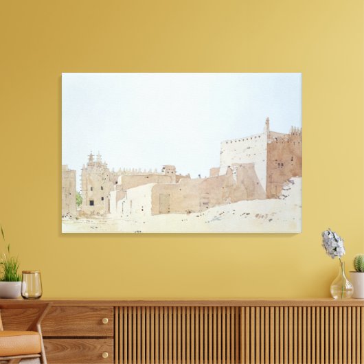 Djenne Canvas Afdruk (Insitu (Woonkamer))