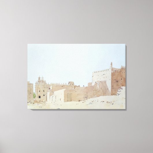 Djenne Canvas Afdruk (Voorkant)