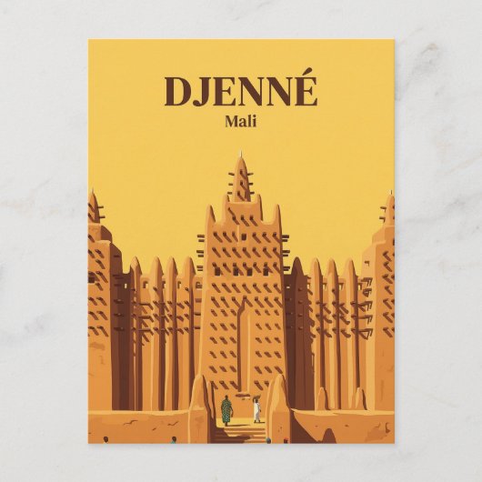 Djenné, Djenné, Mopti Briefkaart (Voorkant)