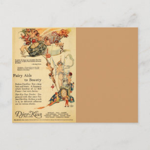 Djer Fairy Aid Franse parfum Briefkaart