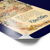 Djer-Kiss Frans parfumeetiket Foto Afdruk (Hoek)