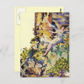 Djer Kiss Parisian Perfume Fairies Briefkaart (Voorkant / Achterkant)