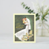Djer Kiss Romantic Couple Briefkaart (Staand voorkant)