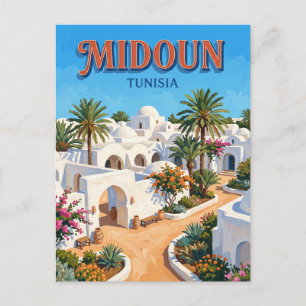 Djerba Explore Park Midoun Tunesië Briefkaart
