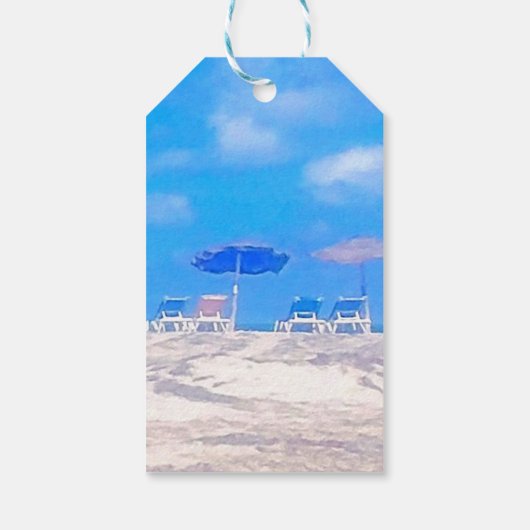 Djerba la Douce. Cadeaulabel (Achterkant)