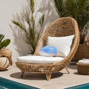 Djerba la Douce. Rond Kussen