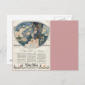 Djerkiss Romantic French Perfume Ad Briefkaart (Voorkant / Achterkant)