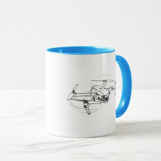 DJI Mavic Pro quadcopter Mok (Voorkant rechts)