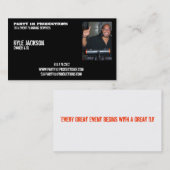 Djiam, Partij 101 Productions, Kyle Jackson, Ewn.. Visitekaartje (Voorkant / Achterkant)