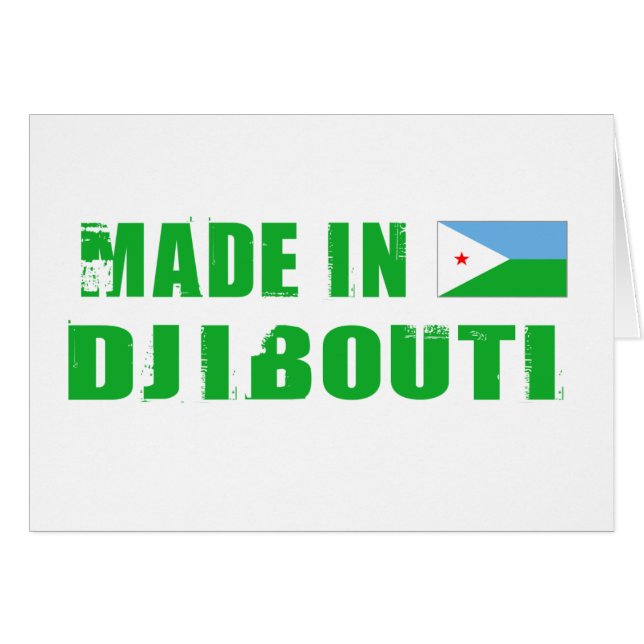 DJIBOUTI (Voorkant Horizontaal)