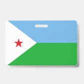 Djibouti Badge (Achterkant)