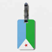 Djibouti Bagagelabel (Achterkant verticaal)