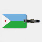Djibouti Bagagelabel (Achterkant horizontaal)