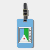 Djibouti Bagagelabel (Voorkant verticaal)