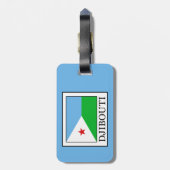 Djibouti Bagagelabel (Achterkant verticaal)