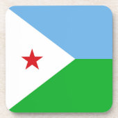 Djibouti Bier Onderzetter (Voorkant)