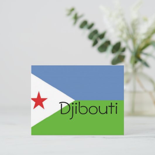 Djibouti Briefkaart (Staand voorkant)