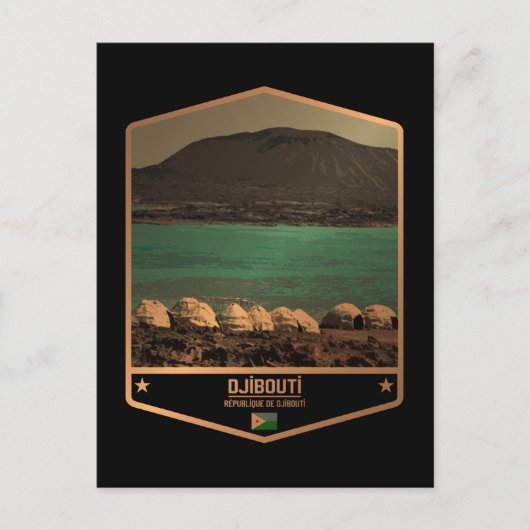 Djibouti Briefkaart (Voorkant)