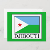 Djibouti Briefkaart (Voorkant / Achterkant)