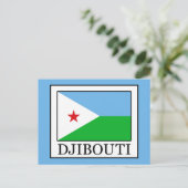 Djibouti Briefkaart (Staand voorkant)
