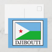 Djibouti Briefkaart (Voorkant / Achterkant)