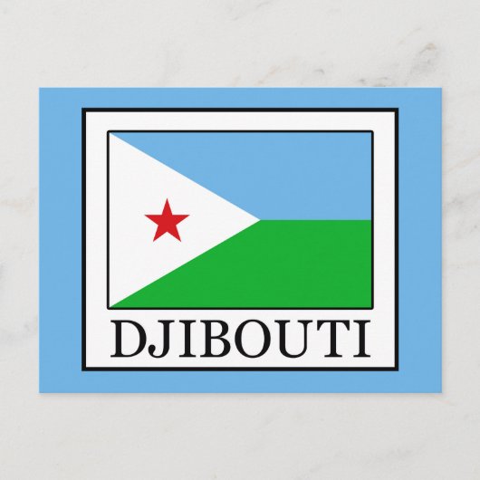 Djibouti Briefkaart (Voorkant)