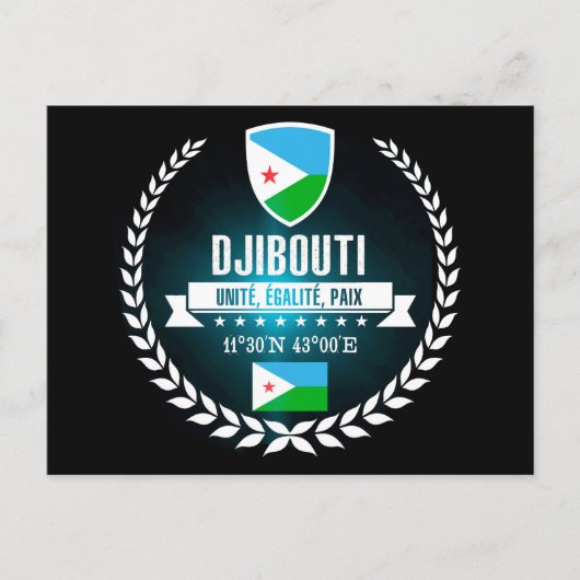 Djibouti Briefkaart (Voorkant)