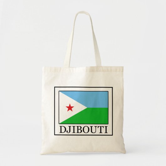Djibouti canvas tas (Voorkant)