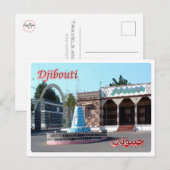 Djibouti - Dikhil - Briefkaart (Voorkant / Achterkant)