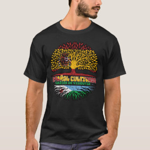 Djibouti Djiboutian Spain Tree Roots Flag T-shirt