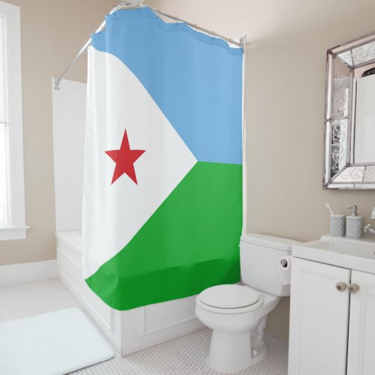 Djibouti Douchegordijn (In situ)
