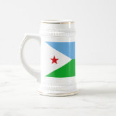 Djibouti Flag Bierpul (Links)