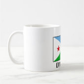 Djibouti Flag Koffiemok (Links)
