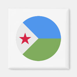 Djibouti Flag Magneet