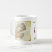 Djibouti Flag + Map Mok (Voorkant links)