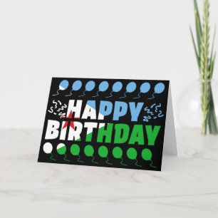 Djibouti Flag Patriotic Birthday Kaart