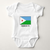 Djibouti Flag Romper (Voorkant)