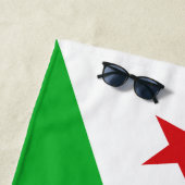 Djibouti Flag Strandlaken (In situ)