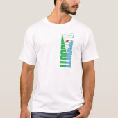 Djibouti Flag T-shirt (Voorkant)