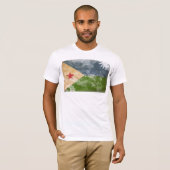 Djibouti Flag T-shirt (Voorkant volledig)